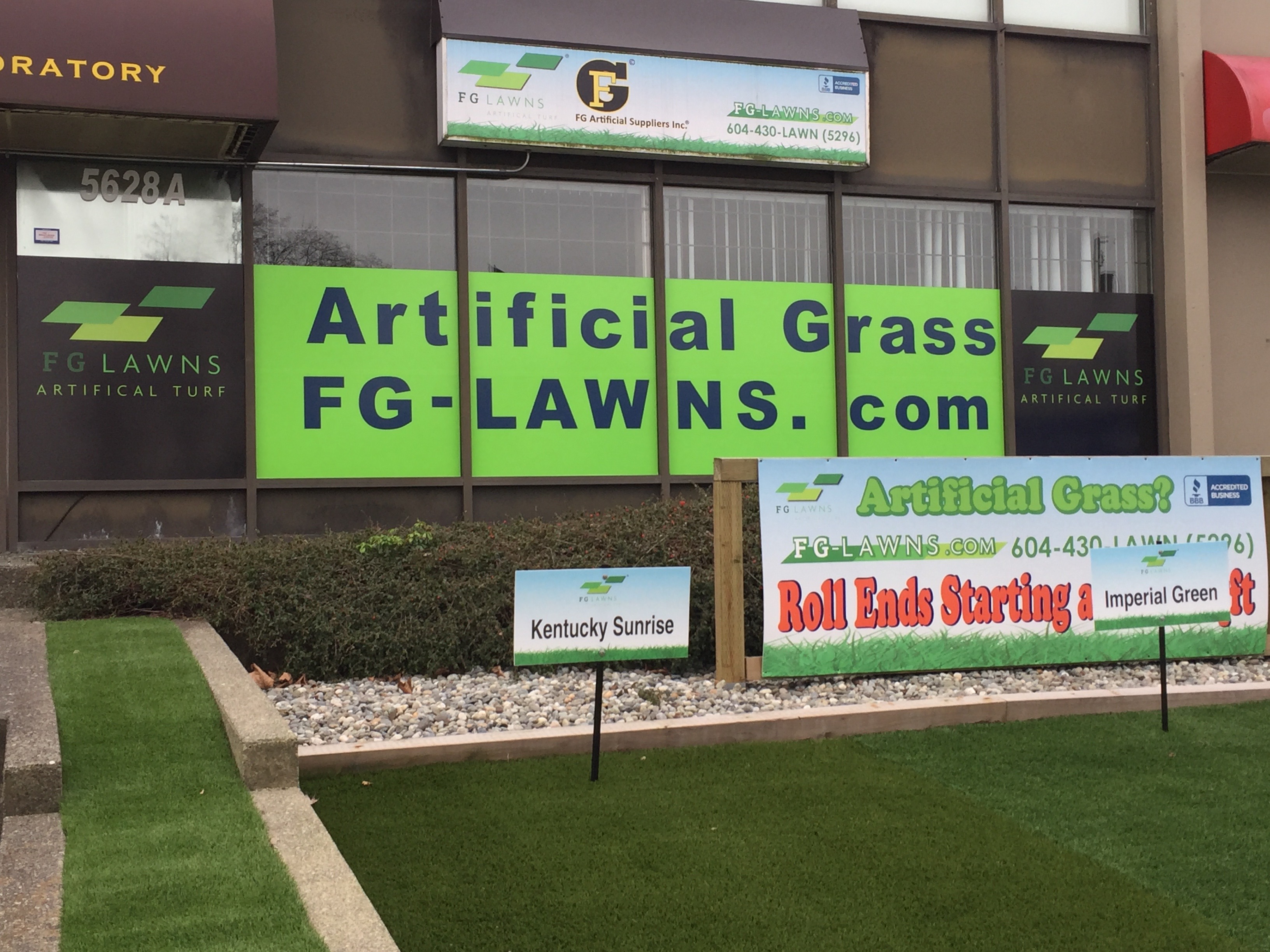 fg on artificial grass